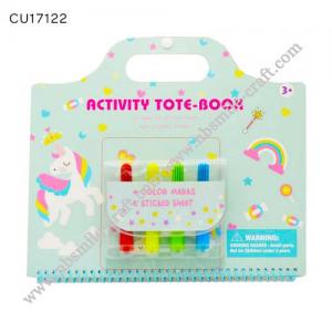 Unicorn Activity Tote-Book - CU17122