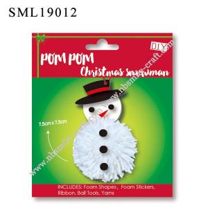 Christmas Deco-POM POM Kit - SML19012