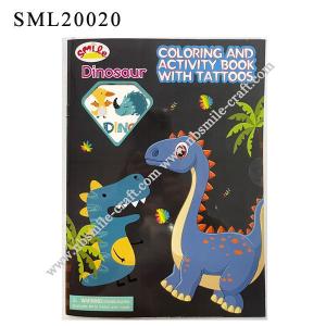 Coloring And Activity Book With Tattoos - SML21020