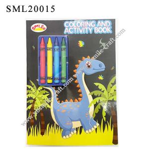 Coloring And Activity Book With Crayons - SML21015