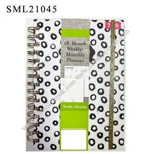 Hard Cover Monthly Planner - SML21045